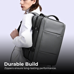 Expandable Waterproof Travel Backpack with USB Port
