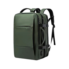 Expandable Waterproof Travel Backpack with USB Port