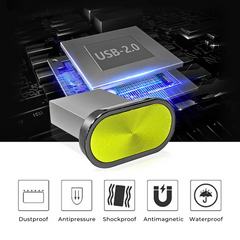 Mini USB 2.0 Metal Capsule Flash Drive