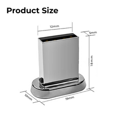 Mini USB 2.0 Metal Capsule Flash Drive