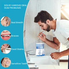 Water pulse Electric Water Flosser 800ML for Teeth Cleaning