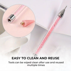 Wax Pencil & Tweezer Kit for Rhinestone Picking Tools