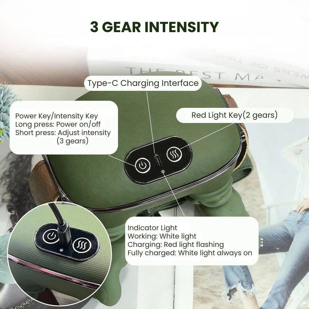 Wearable Neck & Shoulder Deep Tissue Massager -  3 gear