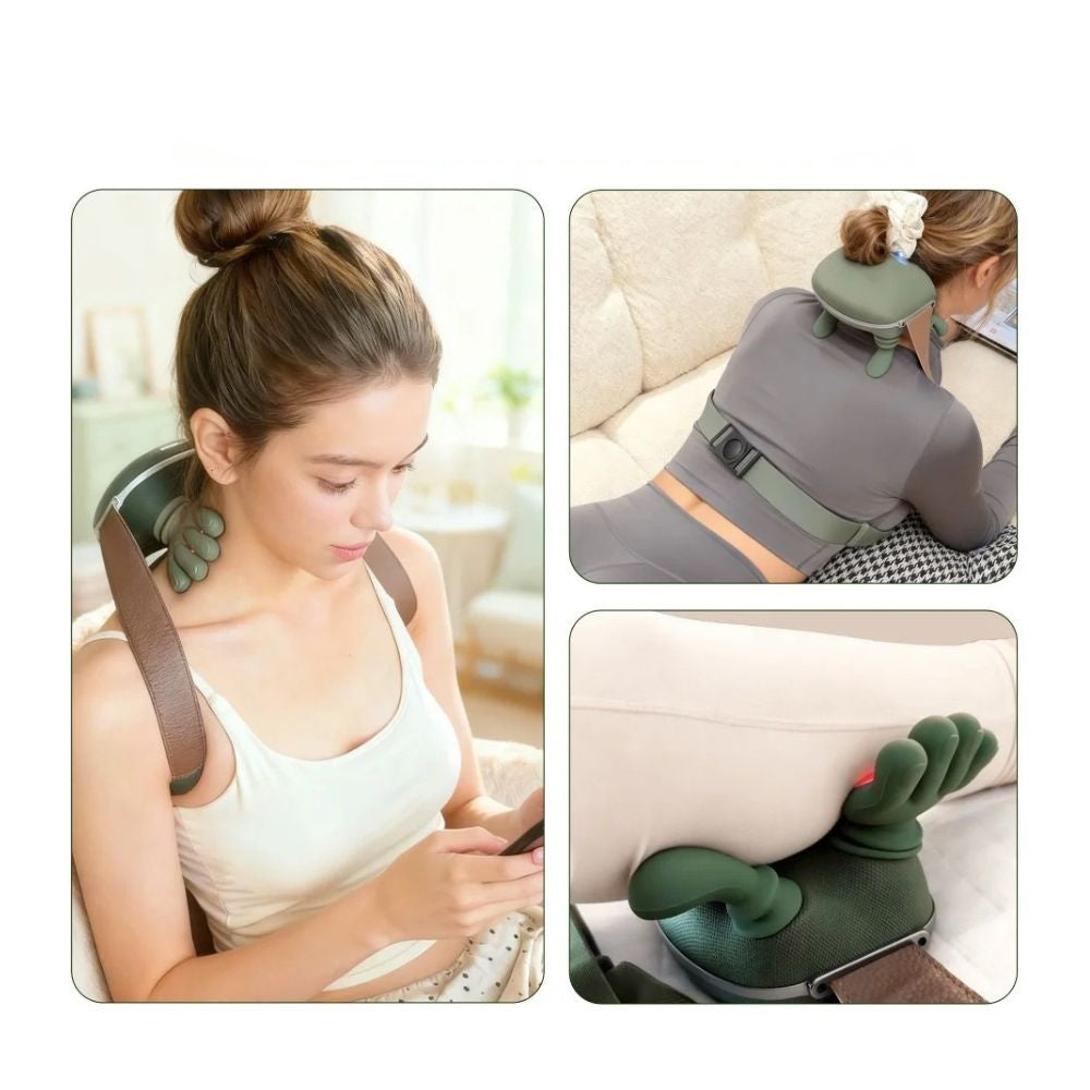 Wearable Neck & Shoulder Deep Tissue Massager - multipart available