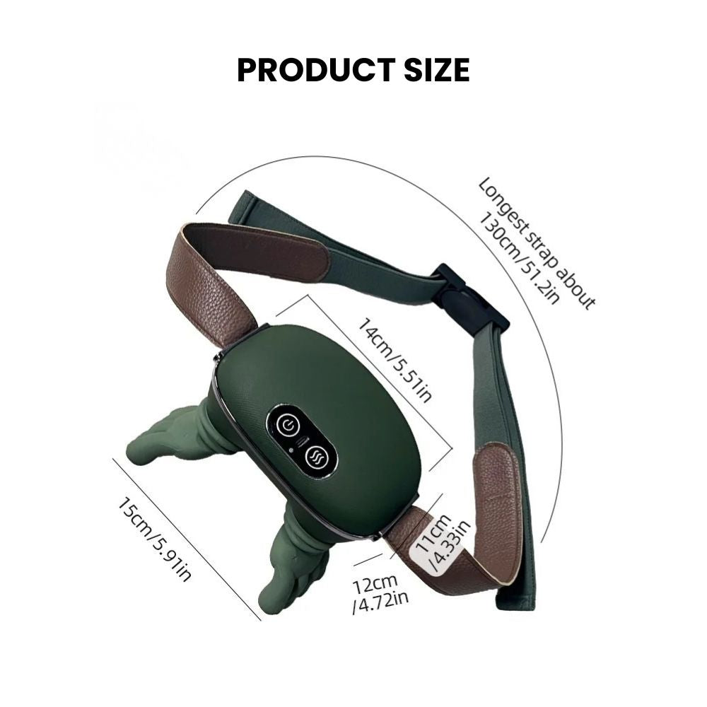 Wearable Neck & Shoulder Deep Tissue Massager - size