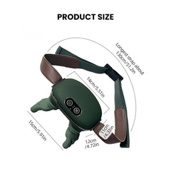 Wearable Neck & Shoulder Deep Tissue Massager - size