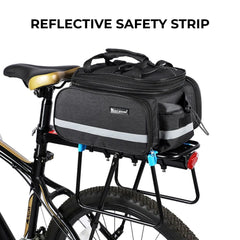 West Biking Rear Rack Bag 25L Waterproof Bike Trunk Bag