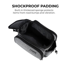 West Biking Rear Rack Bag 25L Waterproof Bike Trunk Bag