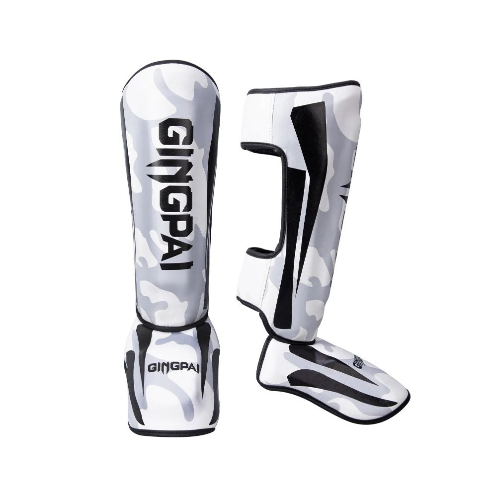 Boxing Shin Guards PU Leather Leg Protectors