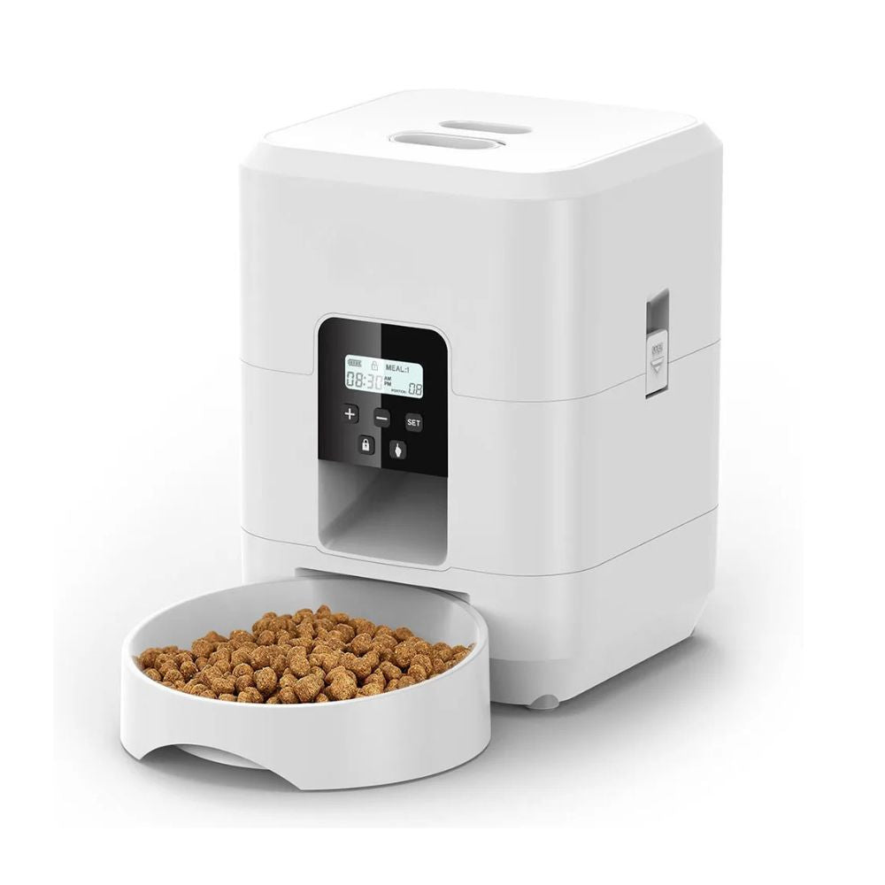 Smart Automatic Pet Feeder with Wi-Fi & Voice Control