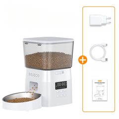 Automatic 2L Pet, Cat & Dog Feeder with Timer & Dual Power Supply