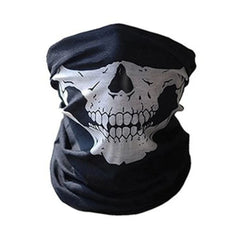 Skull Face Mask Neck Gaiter for Motorcycle & Outdoors
