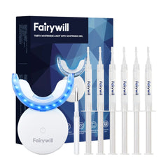 Whiten Teeth Fast w/ LED Kit & 22% Gel for Sensitive Teeth