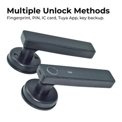 Smart Tuya Wi-Fi Fingerprint Door Lock — Touch Keypad