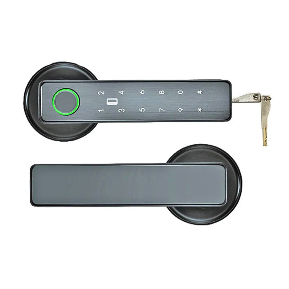 Smart Tuya Wi-Fi Fingerprint Door Lock — Touch Keypad