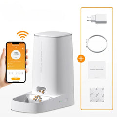Smart WiFi Automatic Pet, Cat & Dog Feeder with App Control