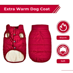 Warm Winter Dog Coat for Small & Big Dogs