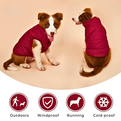 Warm Winter Dog Jacket for Small Medium Dogs