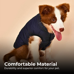 Warm Winter Dog Jacket for Small Medium Dogs