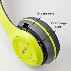 Bluetooth Wireless Headphones HIFI Bass Mic