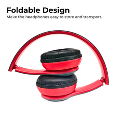 Bluetooth Wireless Headphones HIFI Bass Mic