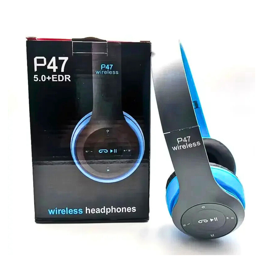 Bluetooth Wireless Headphones HIFI Bass Mic