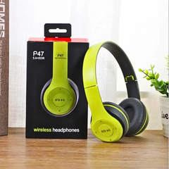Bluetooth Wireless Headphones HIFI Bass Mic