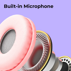 Flash Light Wireless Headset with Mic for Kids