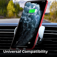 Automatic Clamping 30W Car Wireless Phone Charger