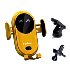 Automatic Clamping 30W Car Wireless Phone Charger