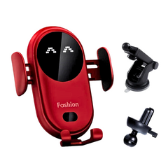 Automatic Clamping 30W Car Wireless Phone Charger