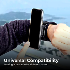 Rotating Lock Mobile Phone Wristband Holder