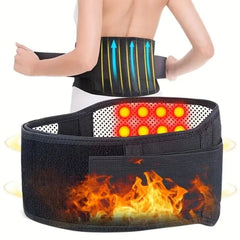 Heated Magnetic Waist Support Belt – Pain Relief & Support