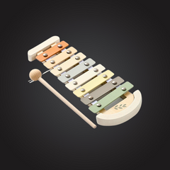 Baby Early Learning Wooden Drum Xylophone Toy