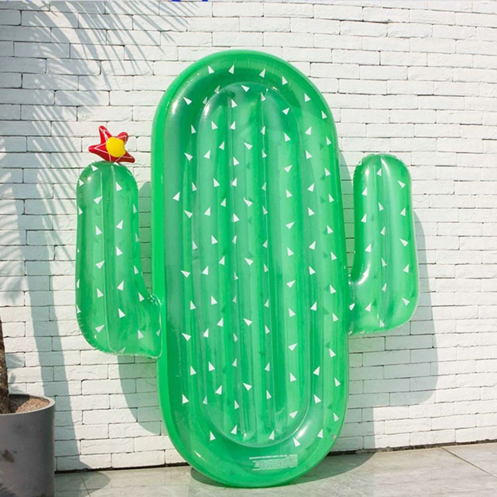 Yellow Duck Inflatable Floating Lounge Chair- green