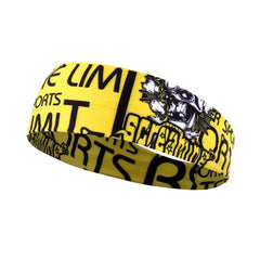 Gothic Skull Headband – Seamless Breathable Sports Cap