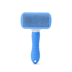 Self-Cleaning Pet Grooming Brush — Massage & Deshedding