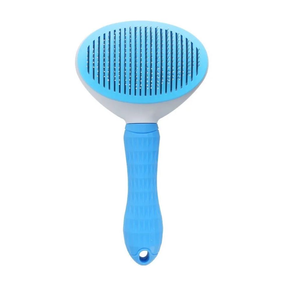Self-Cleaning Pet Grooming Brush — Massage & Deshedding