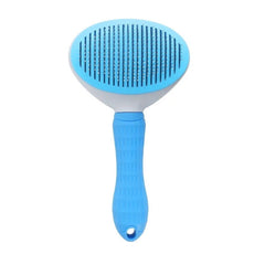 Self-Cleaning Pet Grooming Brush — Massage & Deshedding