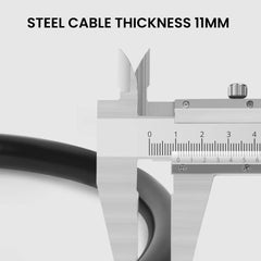 Coiled Bike Cable Lock with Resettable Combo