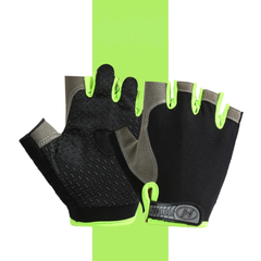 Men Cycling Bicycle Gloves — Half-Finger Gym Mittens