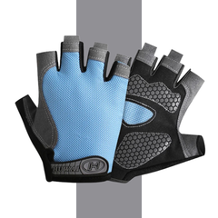 Men Cycling Bicycle Gloves — Half-Finger Gym Mittens