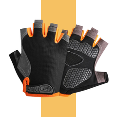 Men Cycling Bicycle Gloves — Half-Finger Gym Mittens