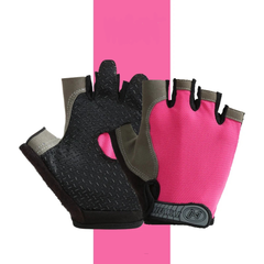 Men Cycling Bicycle Gloves — Half-Finger Gym Mittens