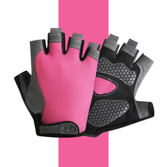 Men Cycling Bicycle Gloves — Half-Finger Gym Mittens