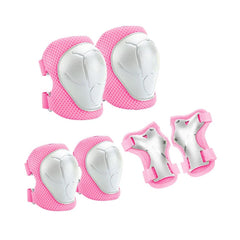 Kids Knee Elbow Wrist Pads Protective Gear Set (3–7Y)