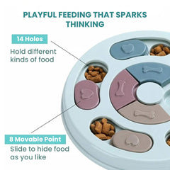 Interactive Dog Puzzle Slow Feeder Toy
