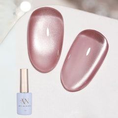Black Brown Cat Eye Gel Polish - MIANEL 12ML Summer 2025