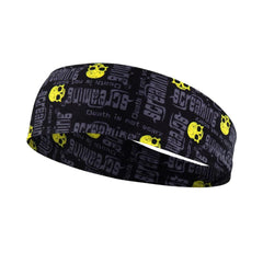 Gothic Skull Headband – Seamless Breathable Sports Cap
