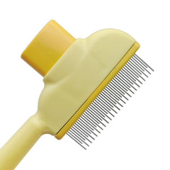 Self-Cleaning Pet Grooming Brush — Massage & Deshedding